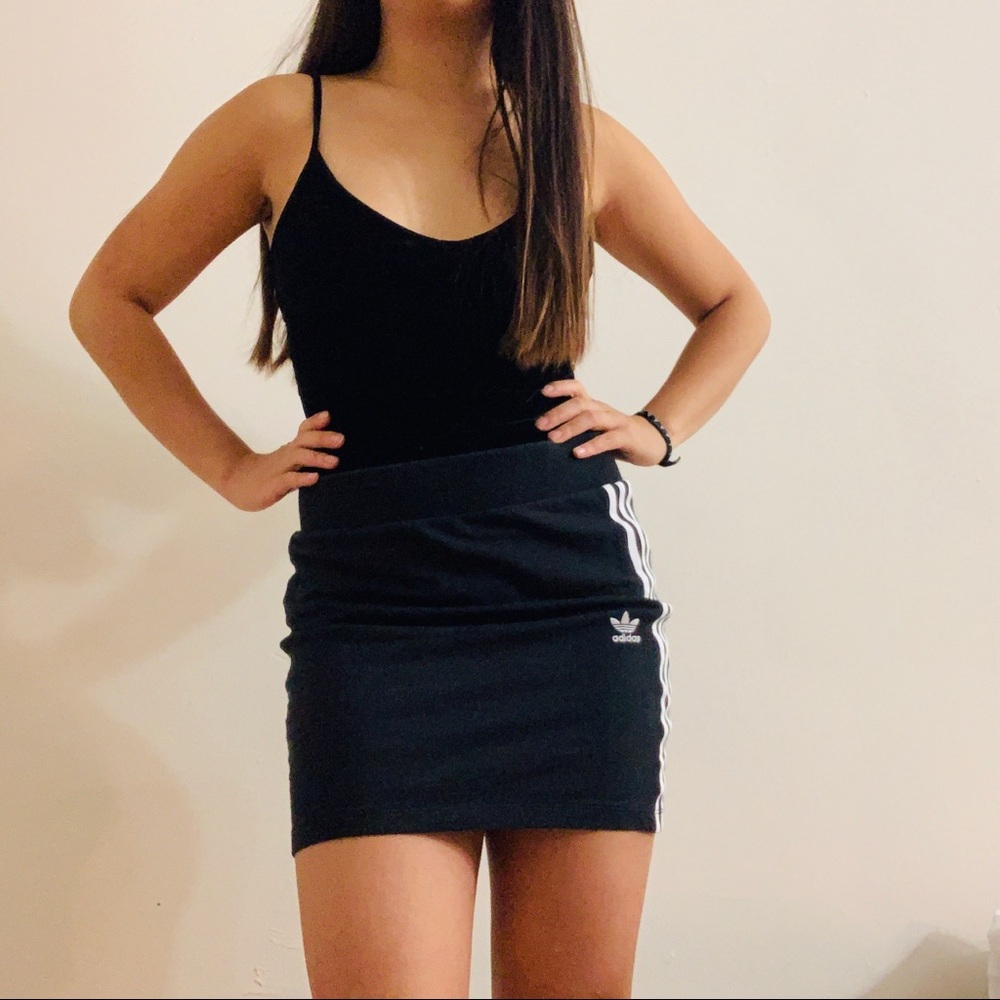 Adidas Originals Black Mini Skirt (medium)